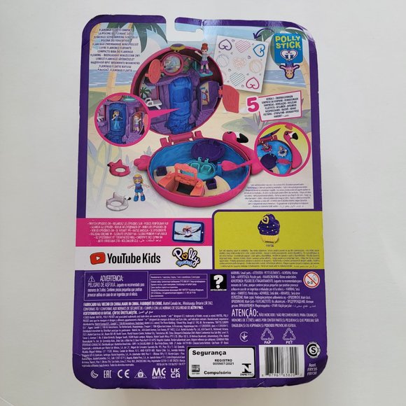 Polly Pocket Flamingo Floatie - brand new in package - Picture 7 of 7